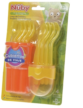 Set cubiertos Nuby 8 piezas