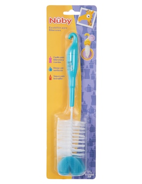 Cepillo para biberones Nuby con cerdas suaves