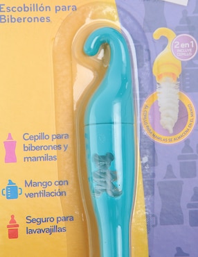 Cepillo para biberones Nuby con cerdas suaves