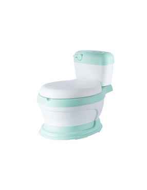 Baño Entrenador Con Asiento Acojinado Con Tapa Y Recipiente The Baby Shop