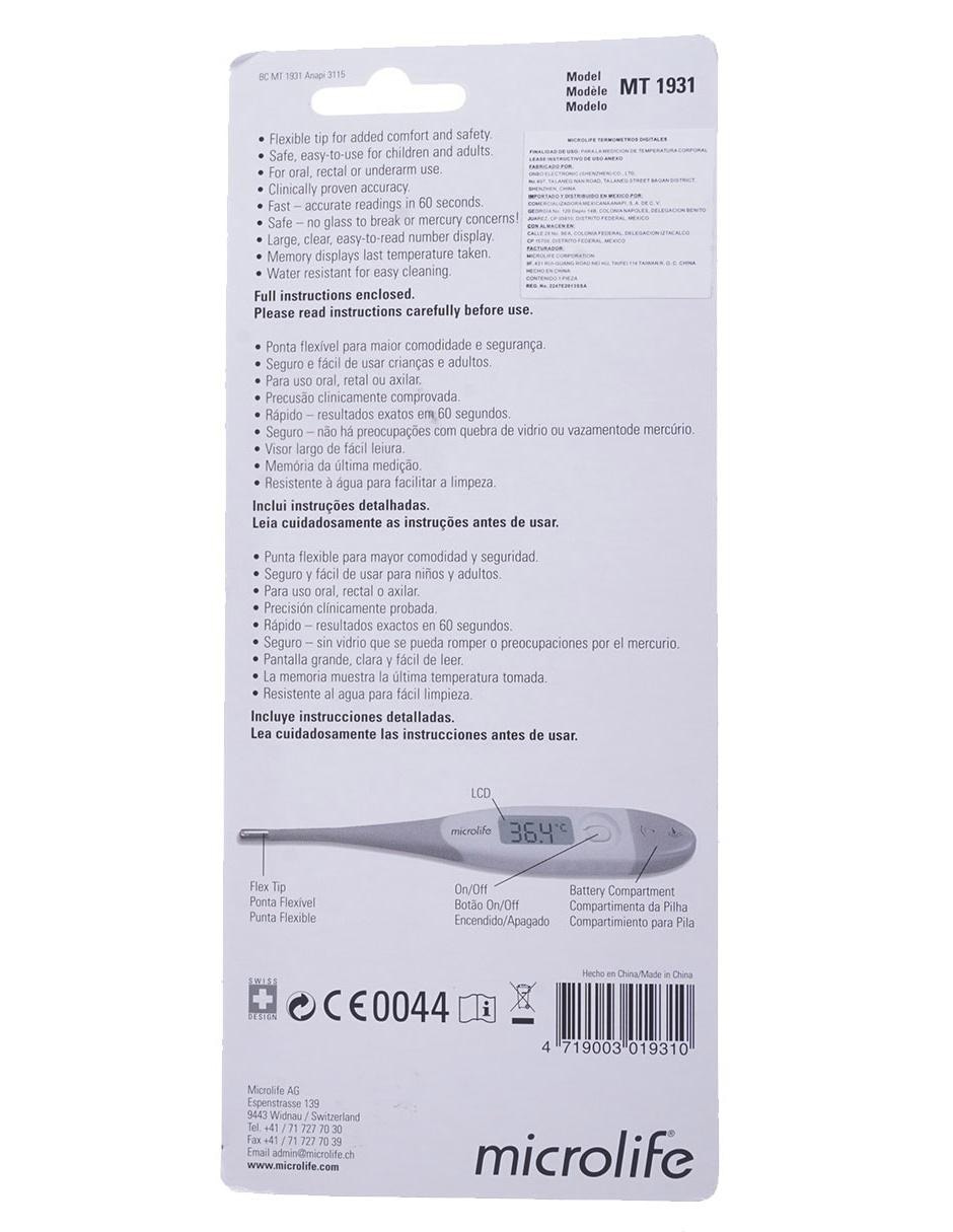 Termómetro digital corporal 3