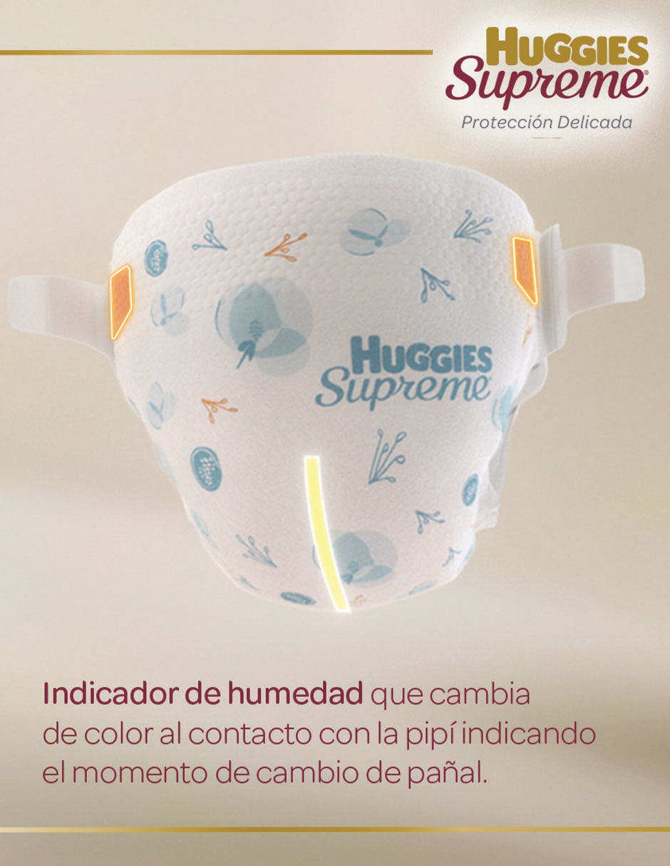 Pañales Supreme Pure & Natural etapa 4 para niño 36 piezas 6