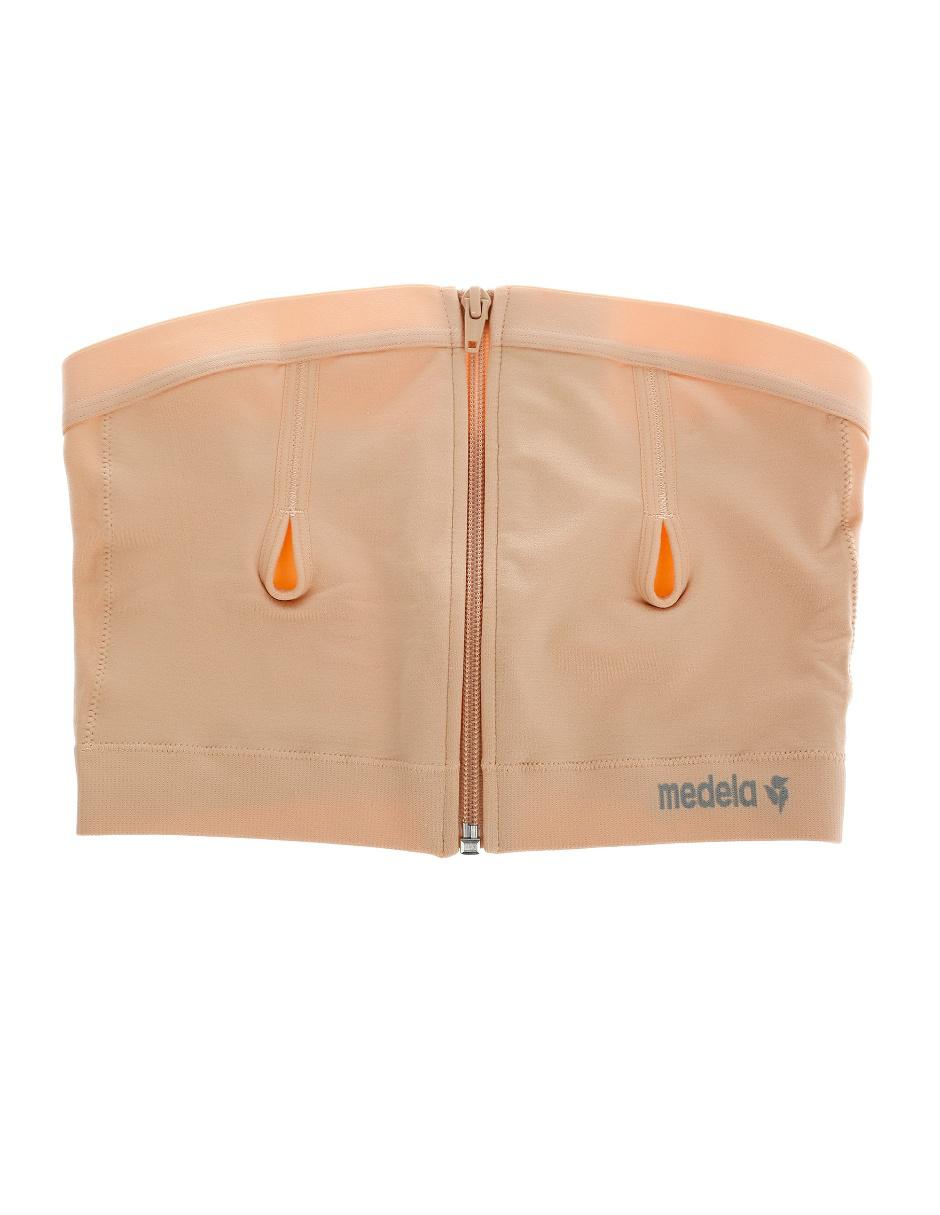 Top maternidad cuello asimétrico escote regular sin tirantes