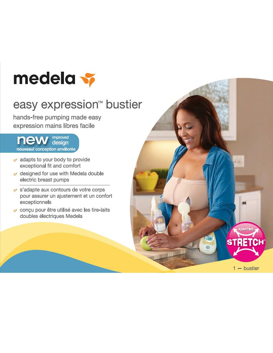 Top maternidad Medela cuello asimétrico escote regular sin tirantes