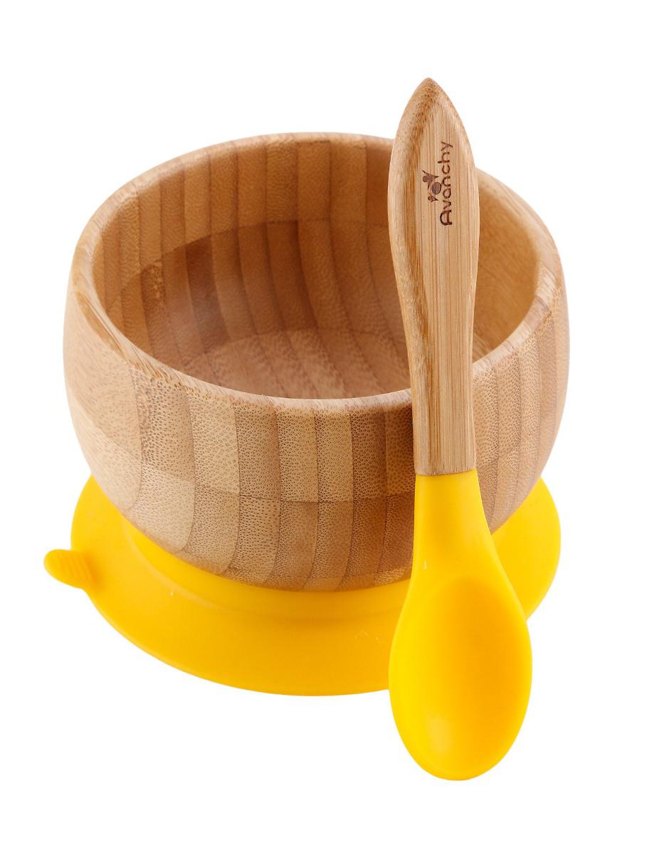 Plato de bambú