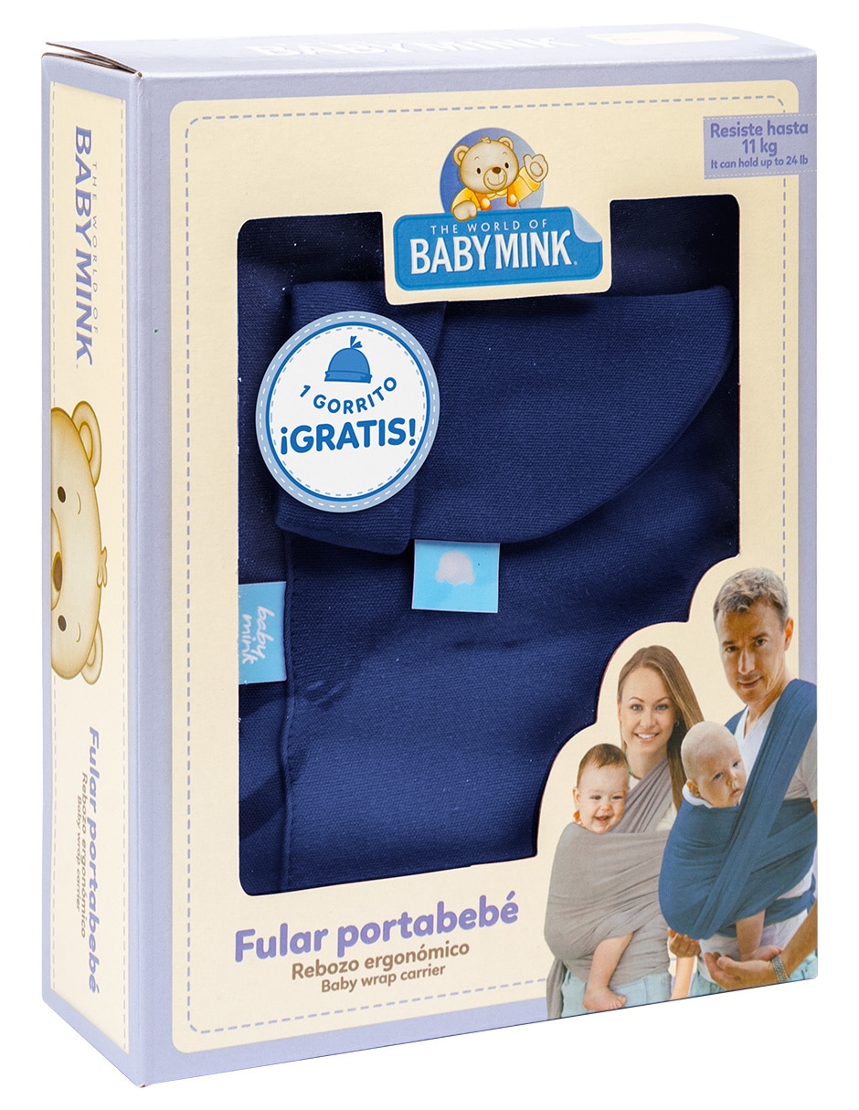 Fular para bebé de hasta 11 kg 4