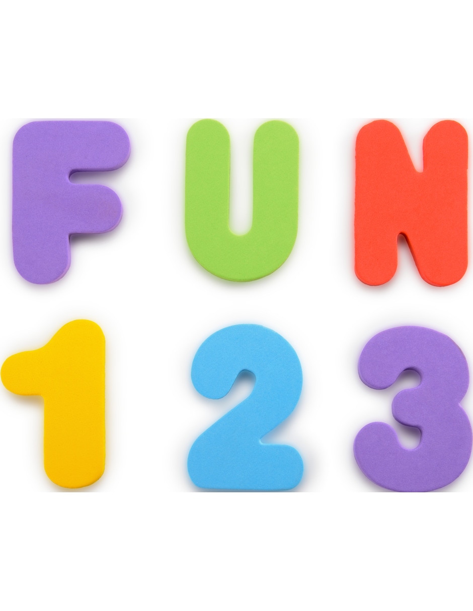 Set juego acuático letras 3