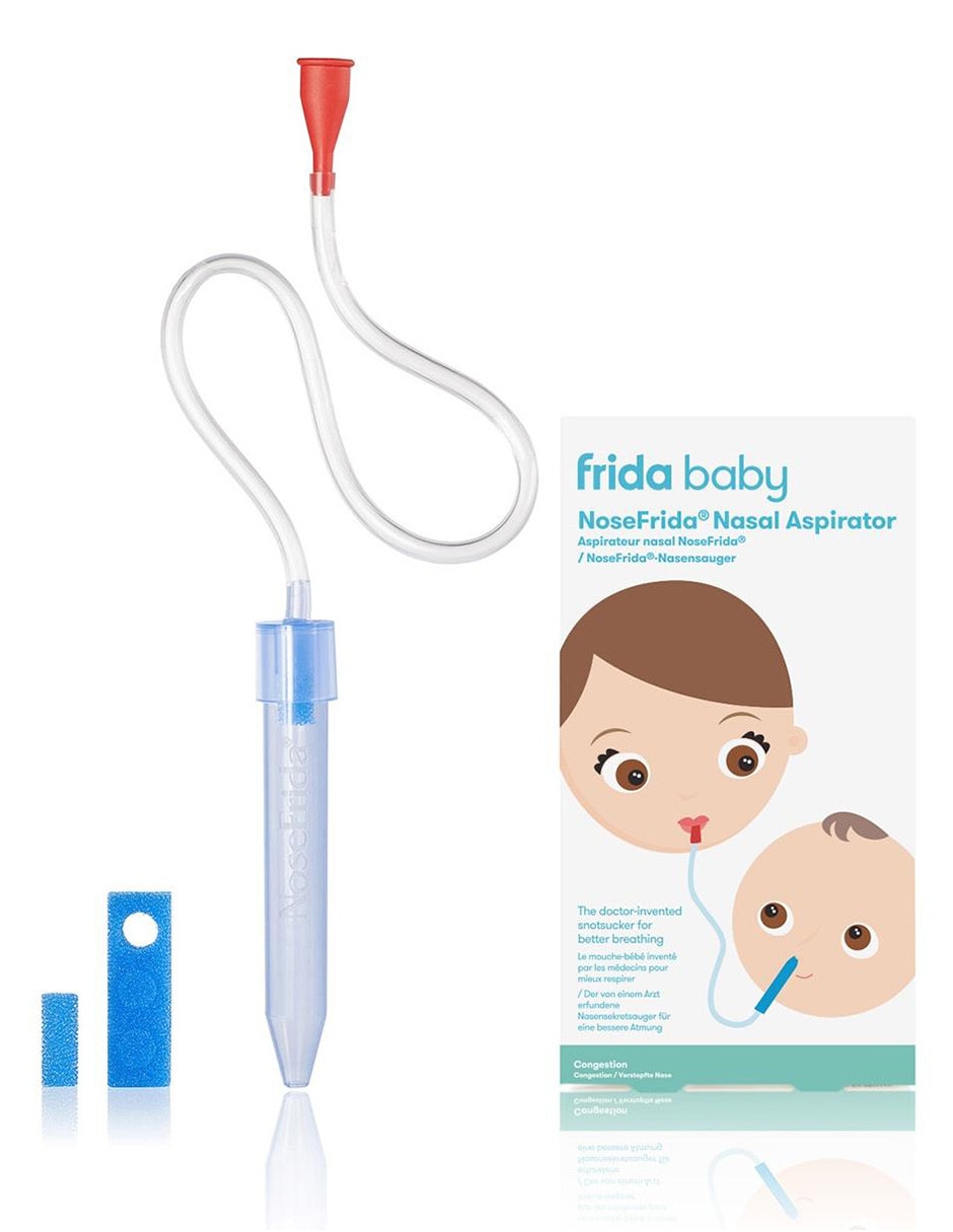 Frida Baby - Aspirador nasal para bebé con 20 filtros higiénicos extra para  el NoseFrida de Frida Baby