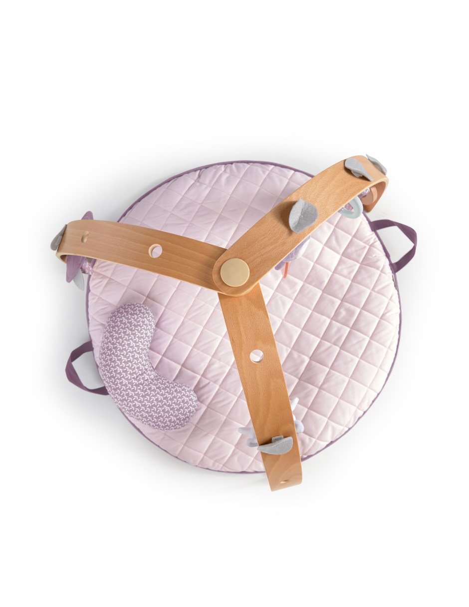 Gimnasio Cozy Spot de poliéster rosa 2