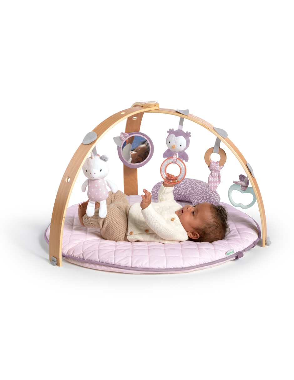 Gimnasio Cozy Spot de poliéster rosa 3