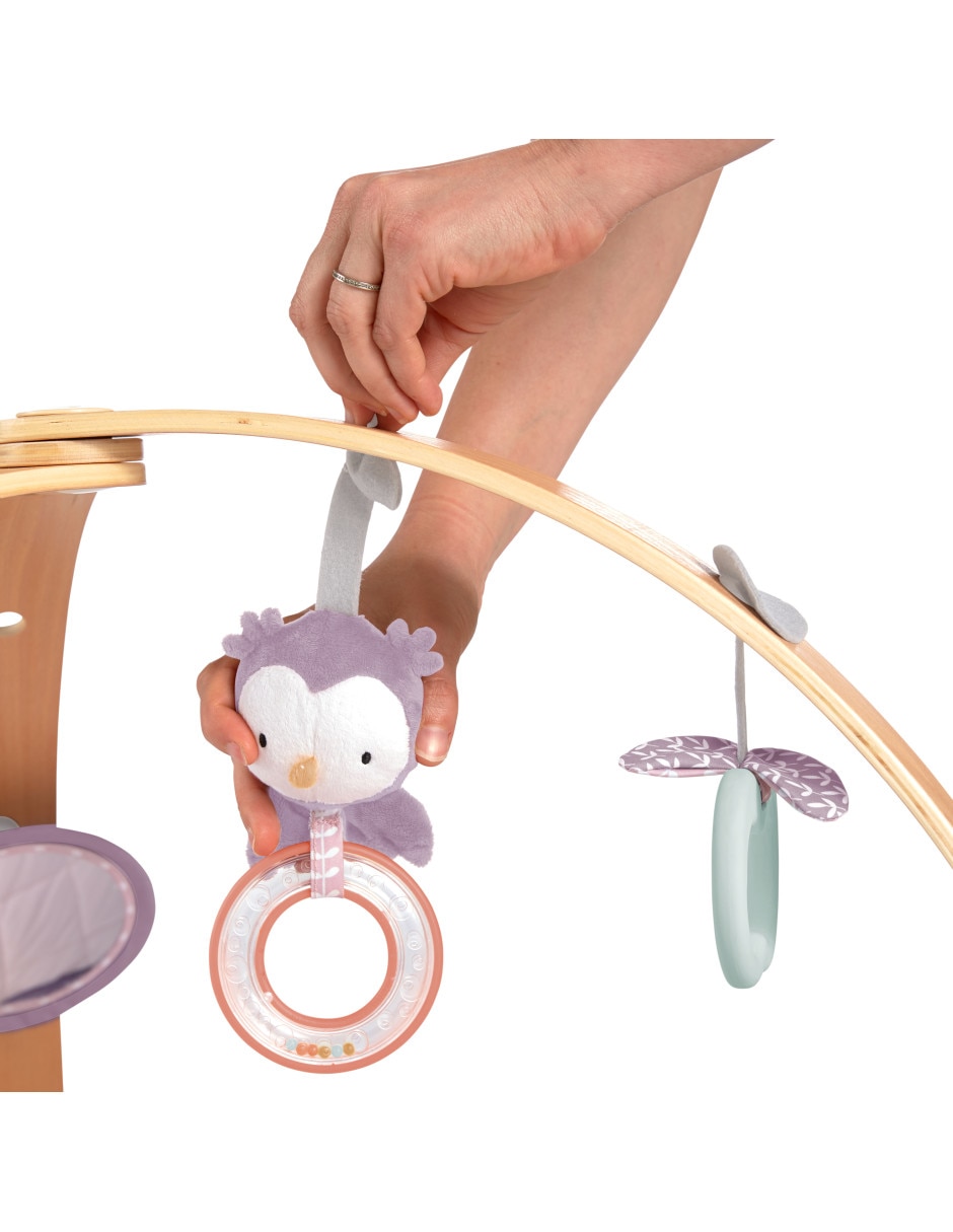 Gimnasio Cozy Spot de poliéster rosa 7