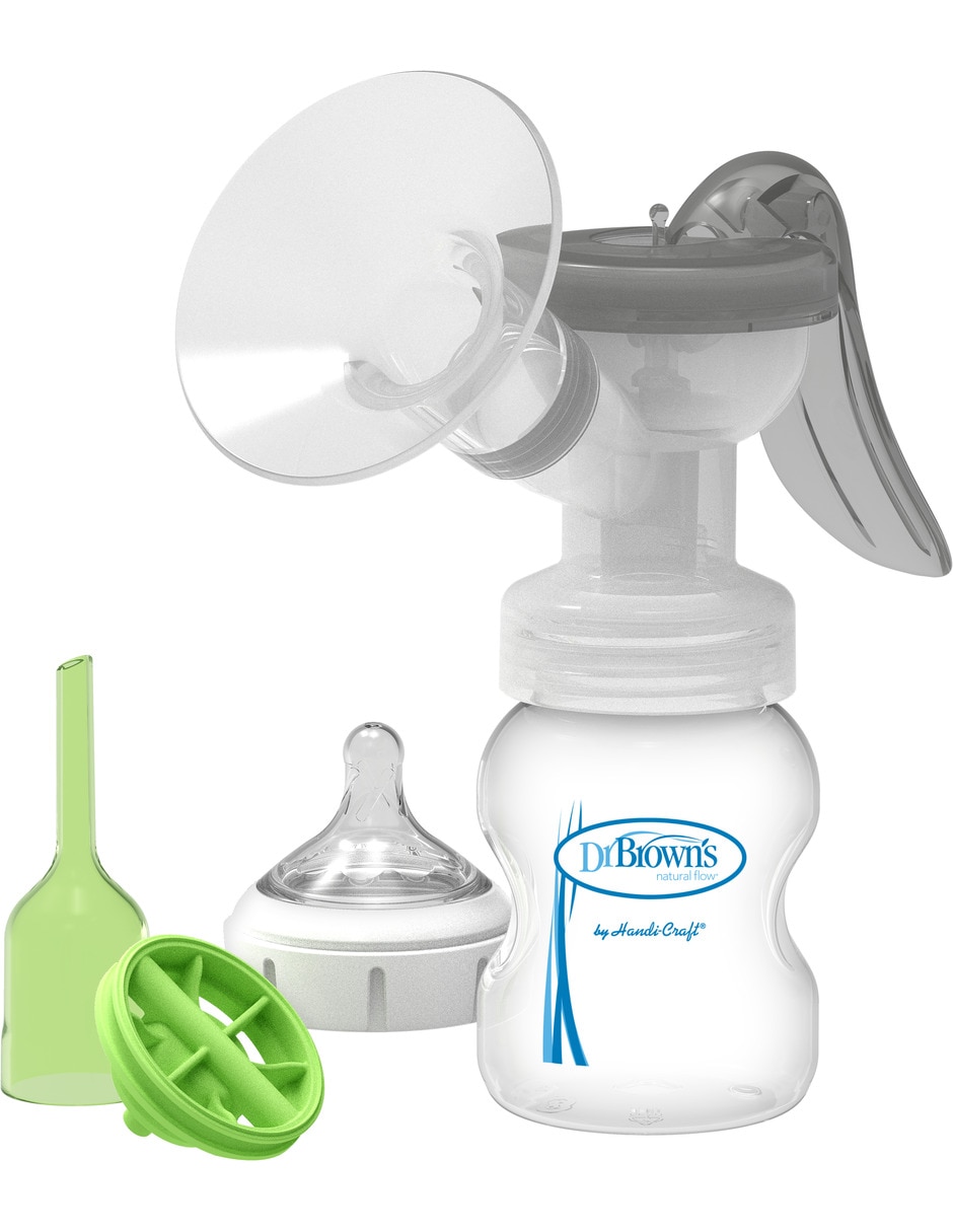 Extractor de leche manual, diseñado para proporcionar lactancia materna con  una sola mano mientras viajas, el extractor de leche tiene un diseño