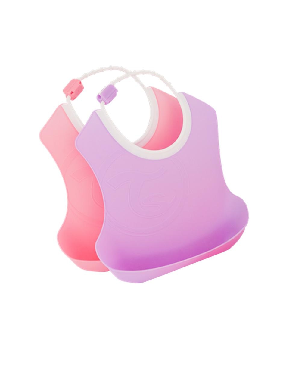 Babero logo plástico 2