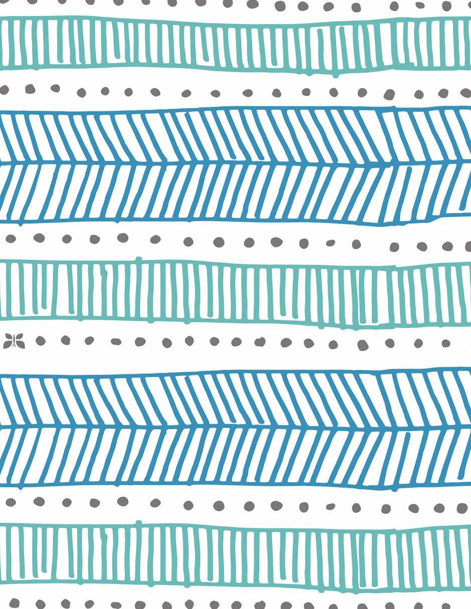 Pañales Teal Tribal Etapa 1 unisex 35 piezas 4