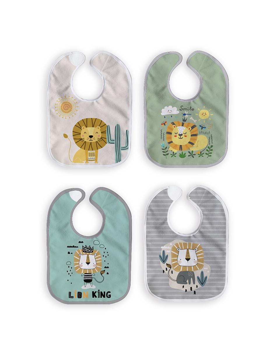 Babero Estampado animal print