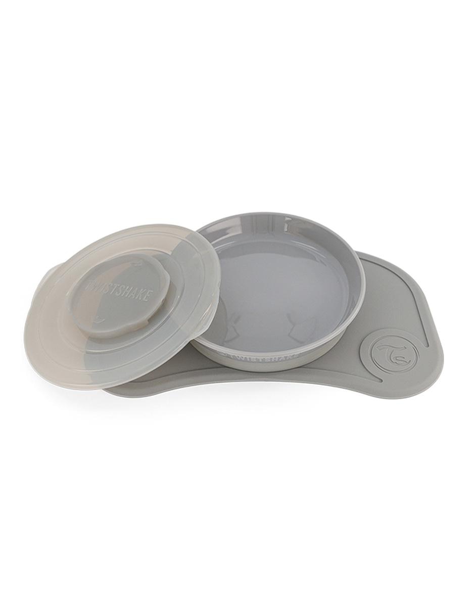 Plato Twistshake silicón infantil