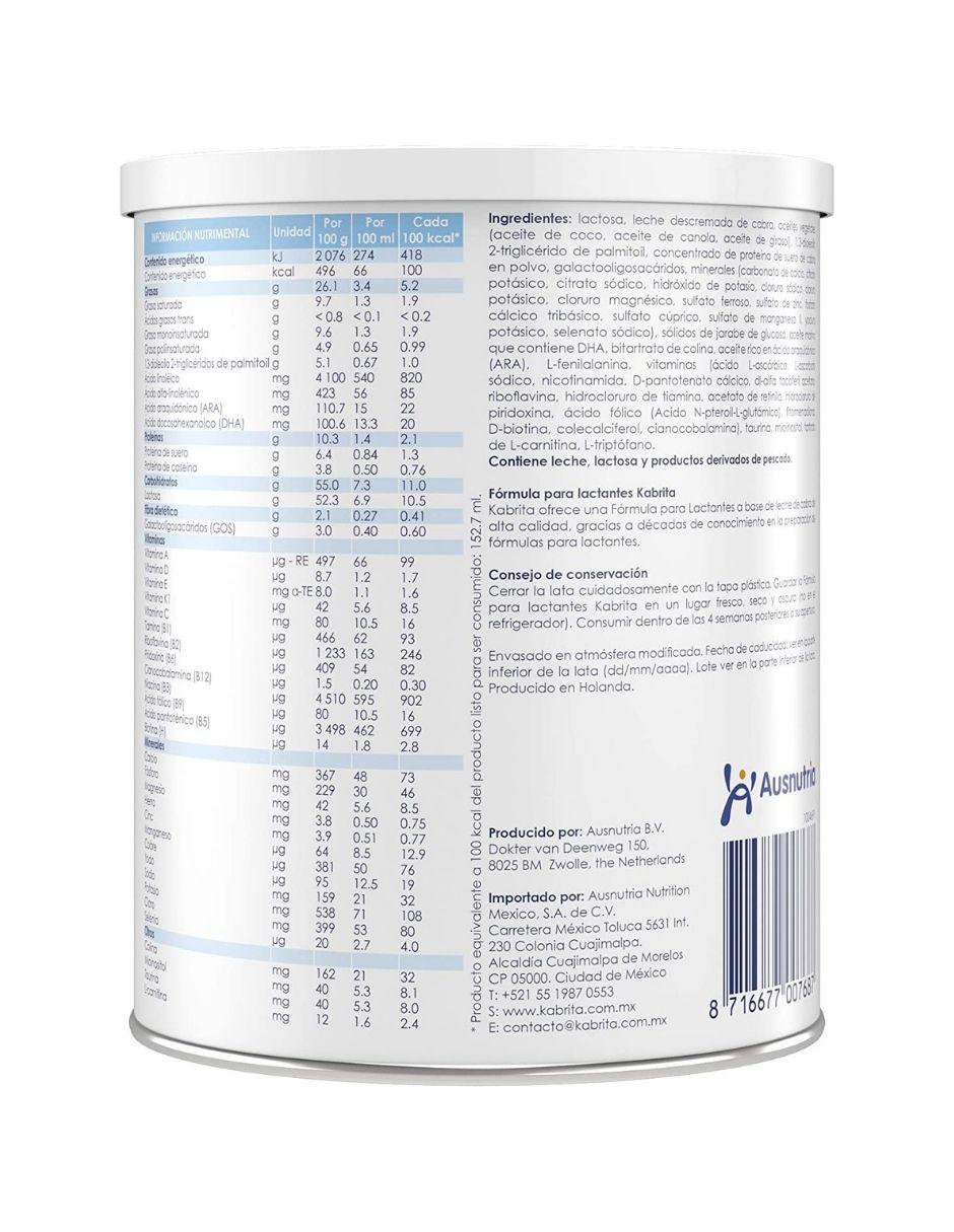 Fórmula infantil etapa 1 400 g 3