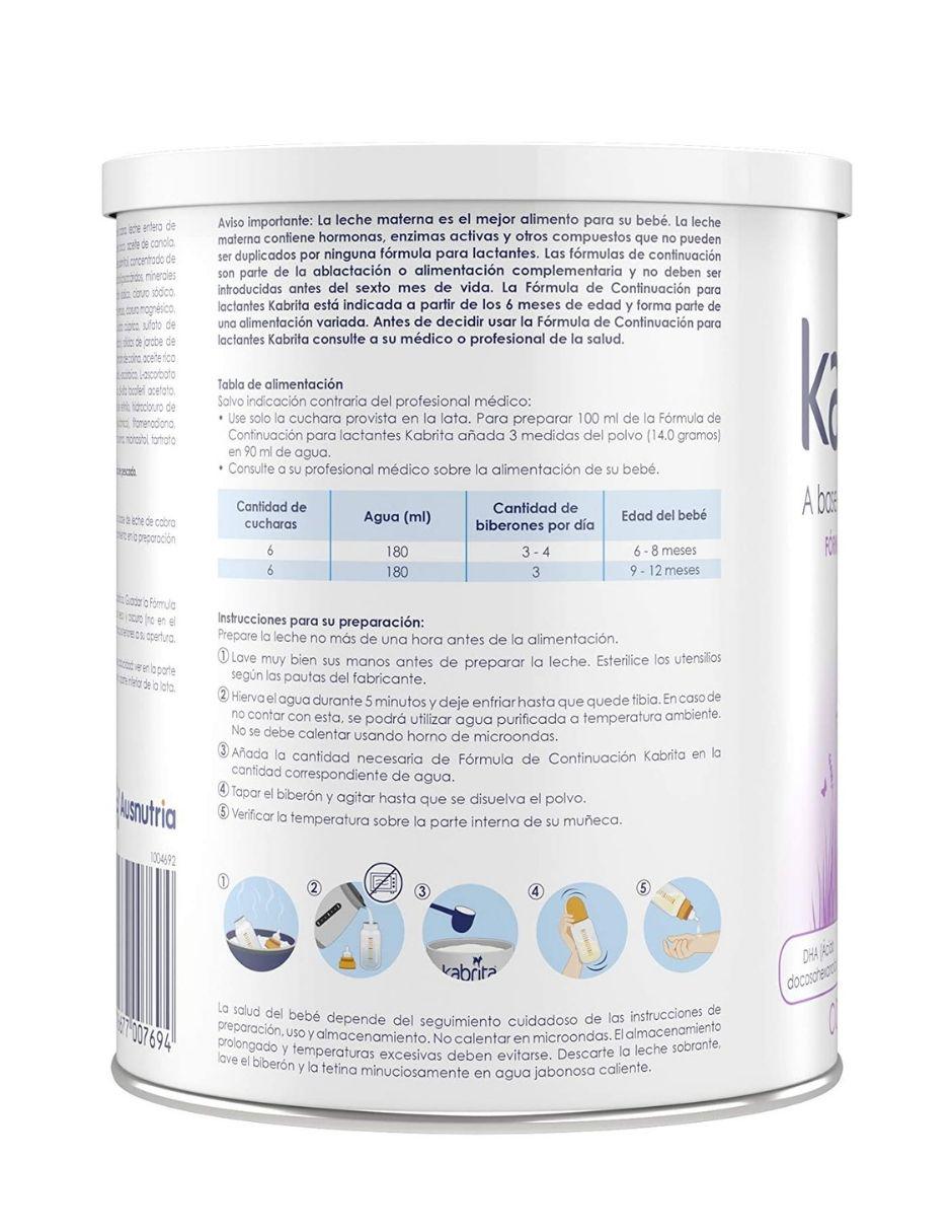 Fórmula infantil etapa 2 400 g 3