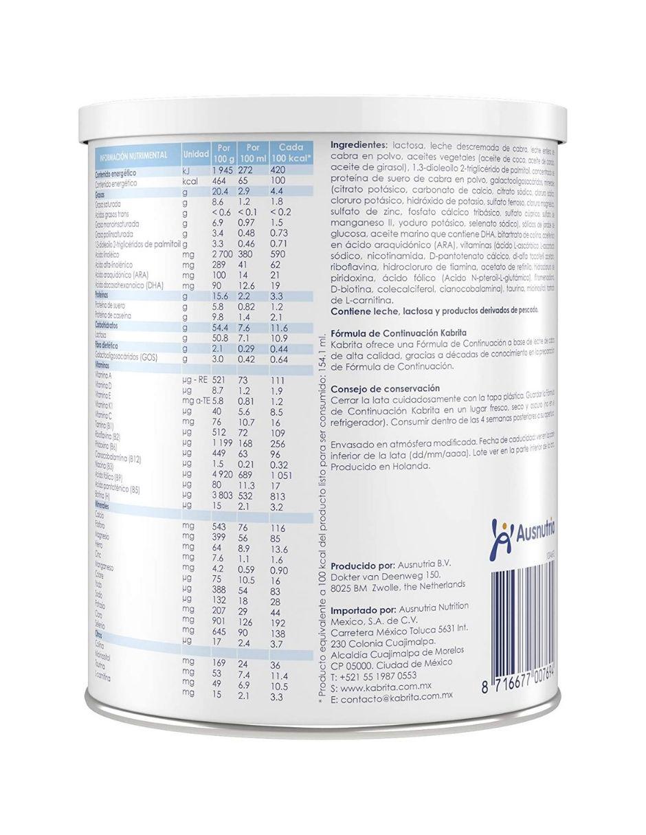 Fórmula infantil etapa 2 400 g 4