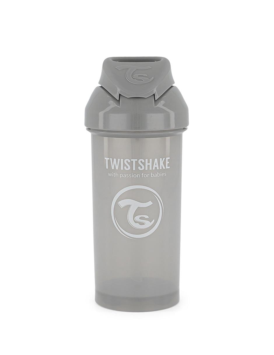 Vaso con tapa y popote Twistshake