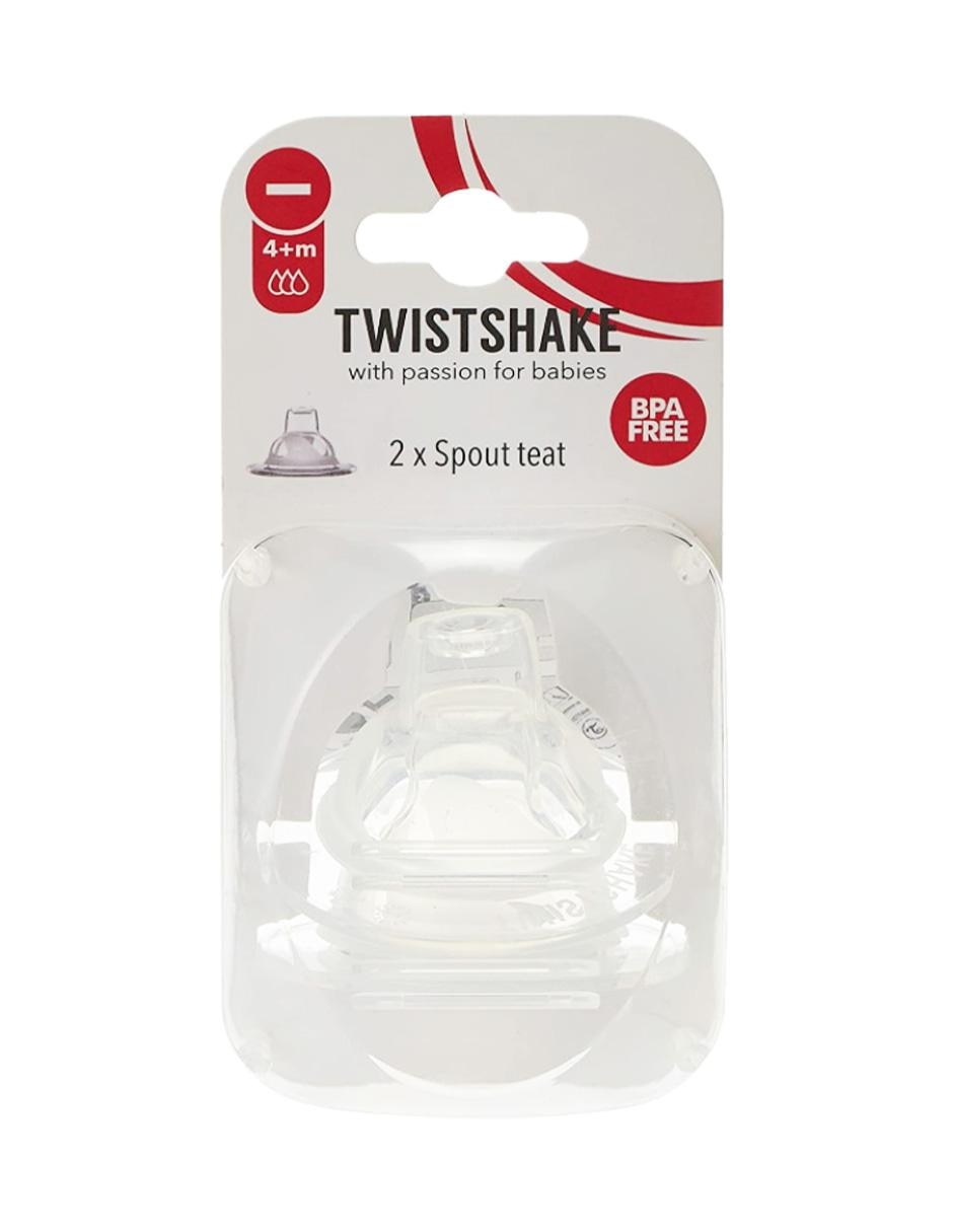 TETINAS BIBERON TWISTSHAKE 2 X ANTICÓLICO Tamaño M - Tu tienda de