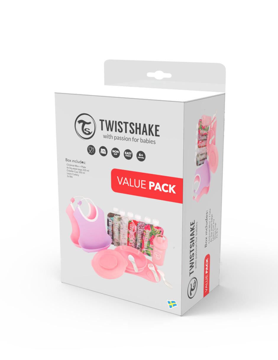 Paquete vajilla Twistshake para niño