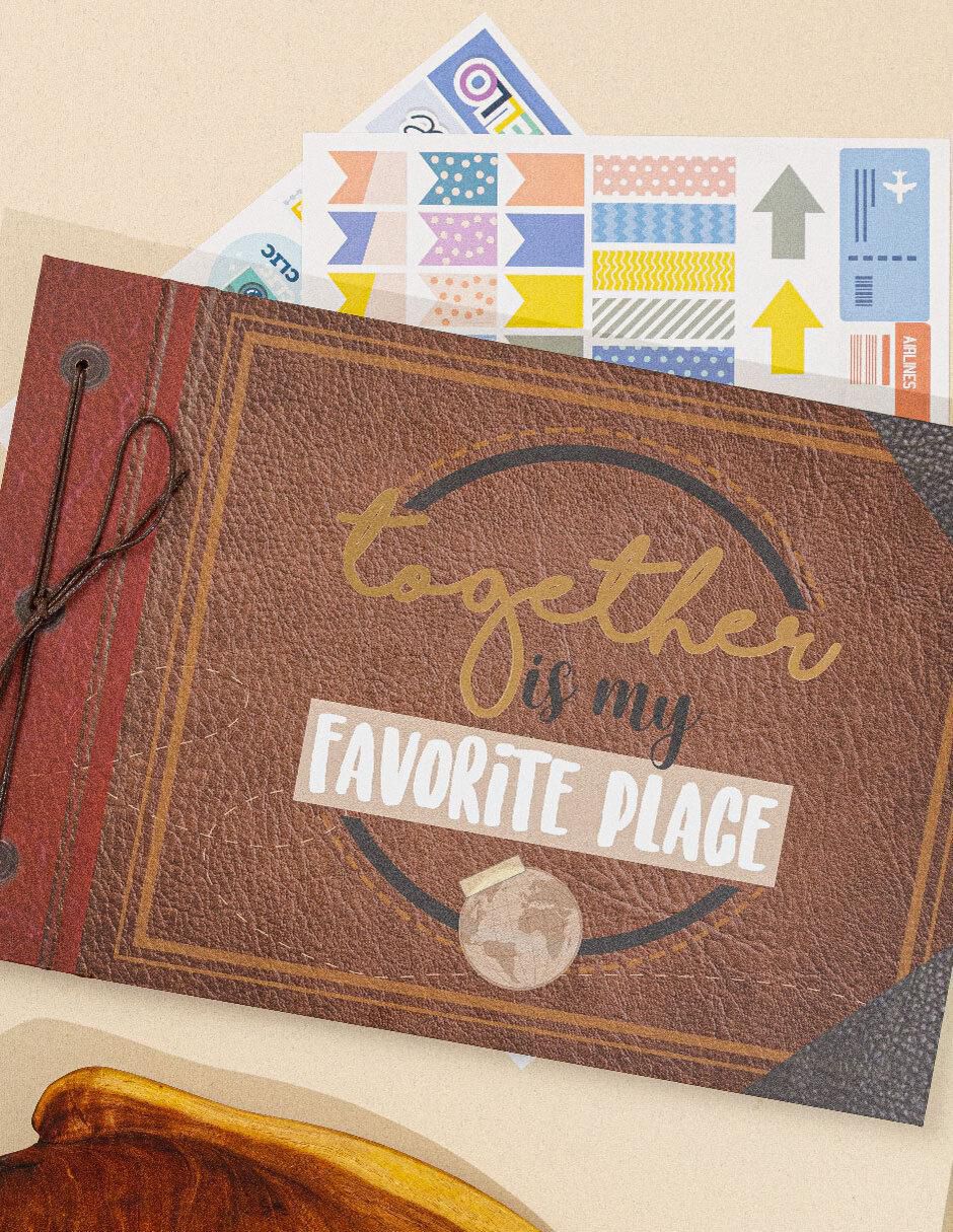 Álbum para fotos La Scrapería Together 20 hojas 6