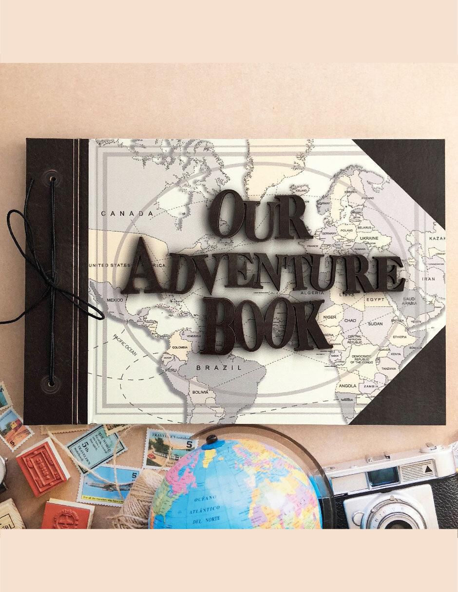 Álbum para fotos La Scrapería Our Adventure Book Vintage 20 hojas 6