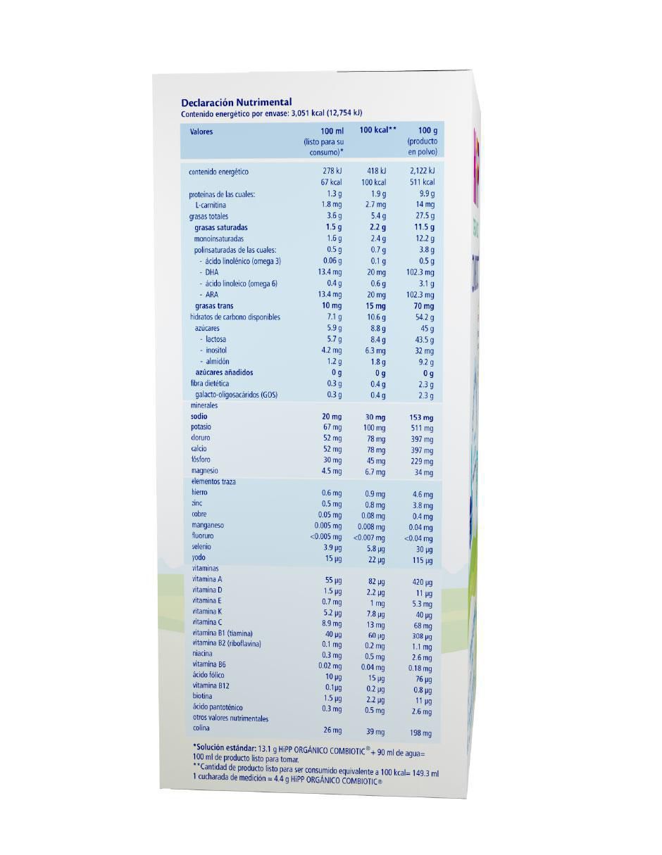 Fórmula infantil etapa recién nacido 1200 g 4