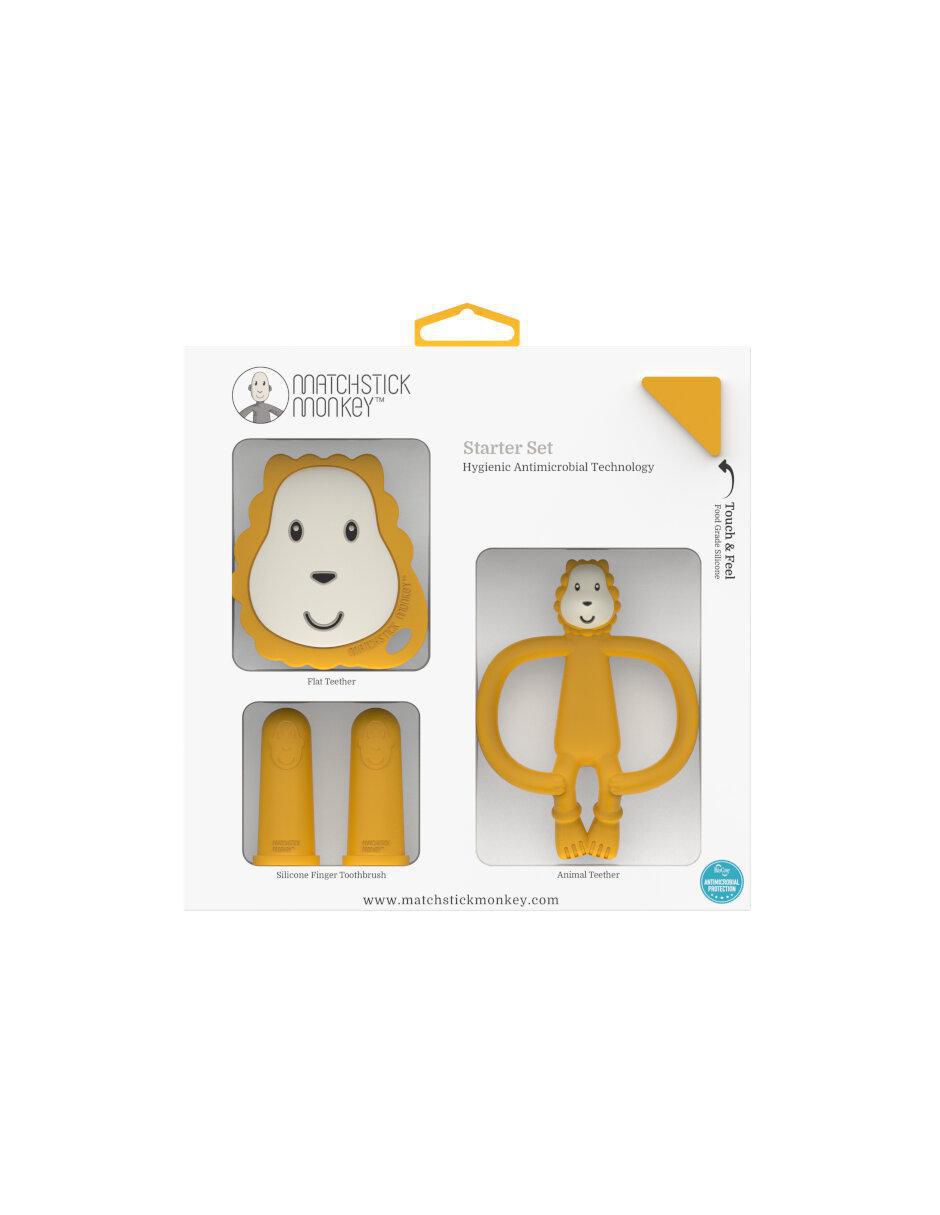 Set de mordederas León +3 meses 2