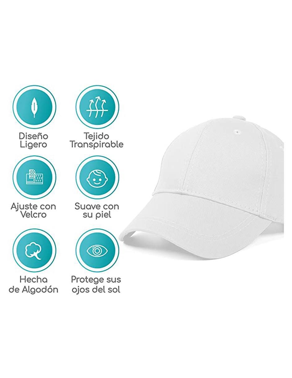 Gorra visera curva velcro bebé unisex 2