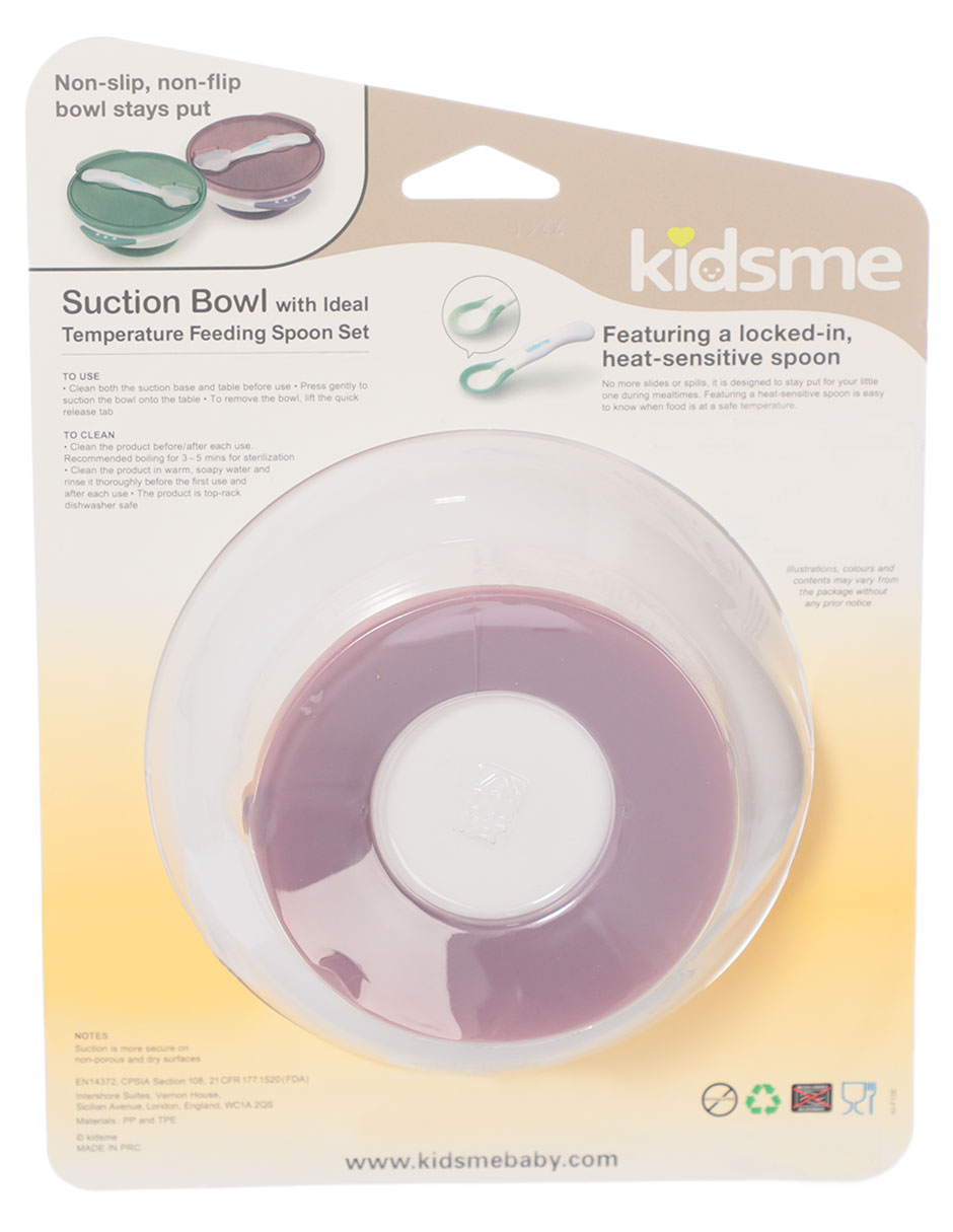 BOWL KIDSME UNISEX, MORADO