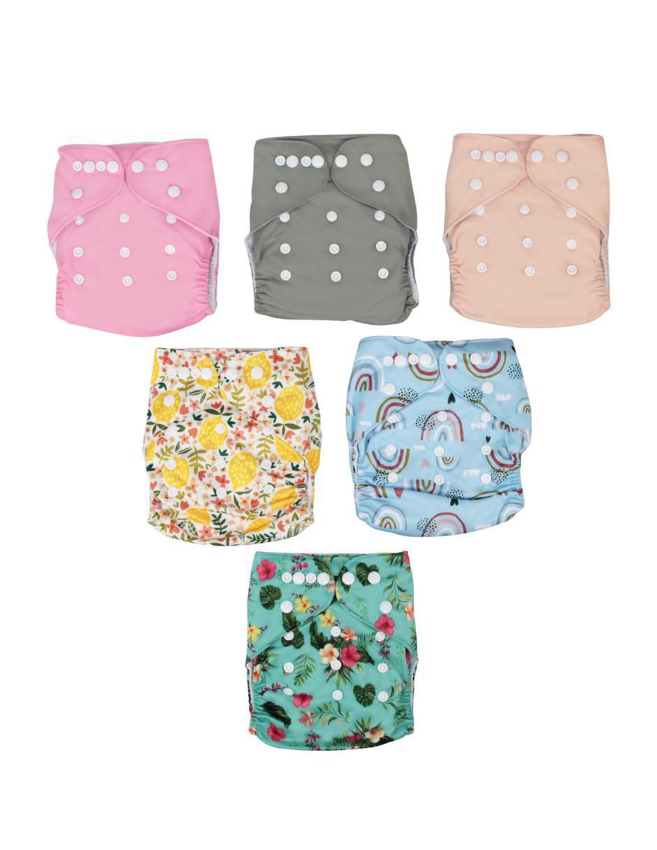 Pañales ecológicos unitalla unisex 6 piezas