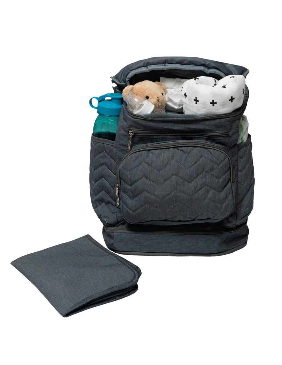 Pañalera backpack Chic gris 3