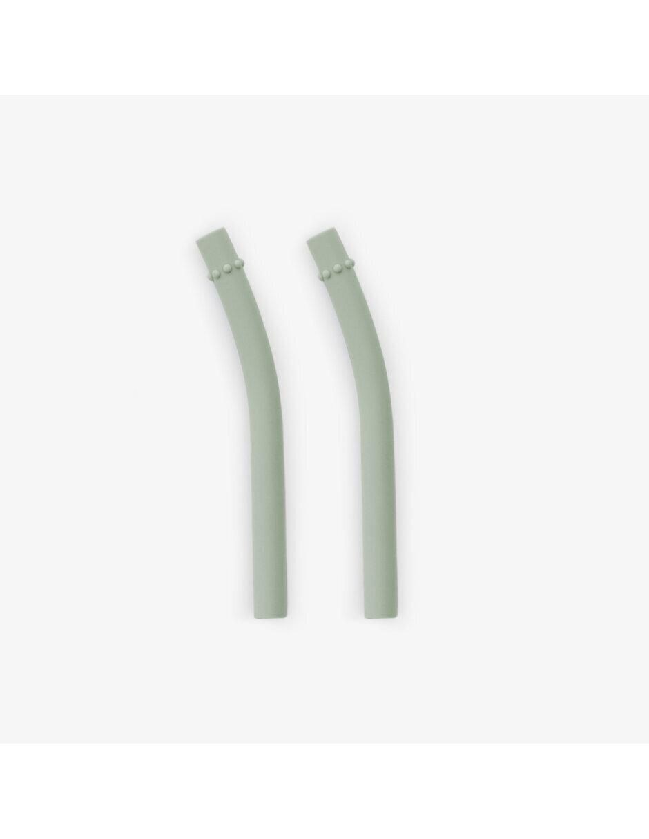 Popote de silicón con 2 piezas Popote de silicón con 2 piezas
