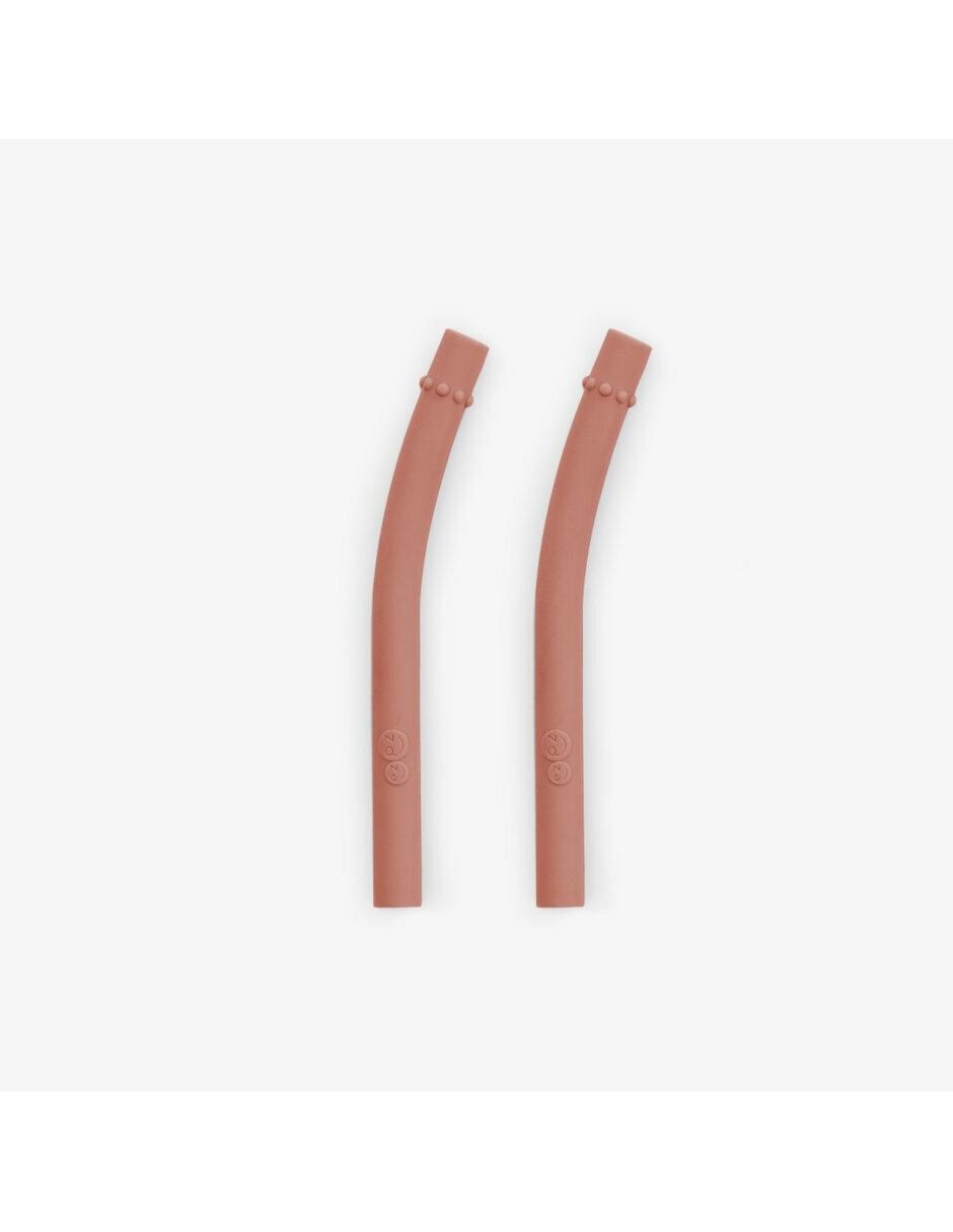 Popote de silicón con 2 piezas 2