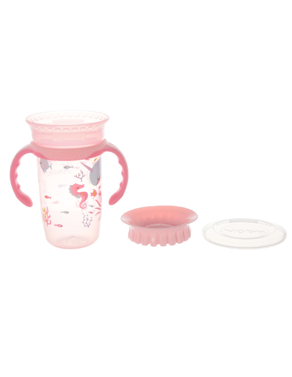 VASO ENTRENADOR NUBY INF UNISEX, ROSA