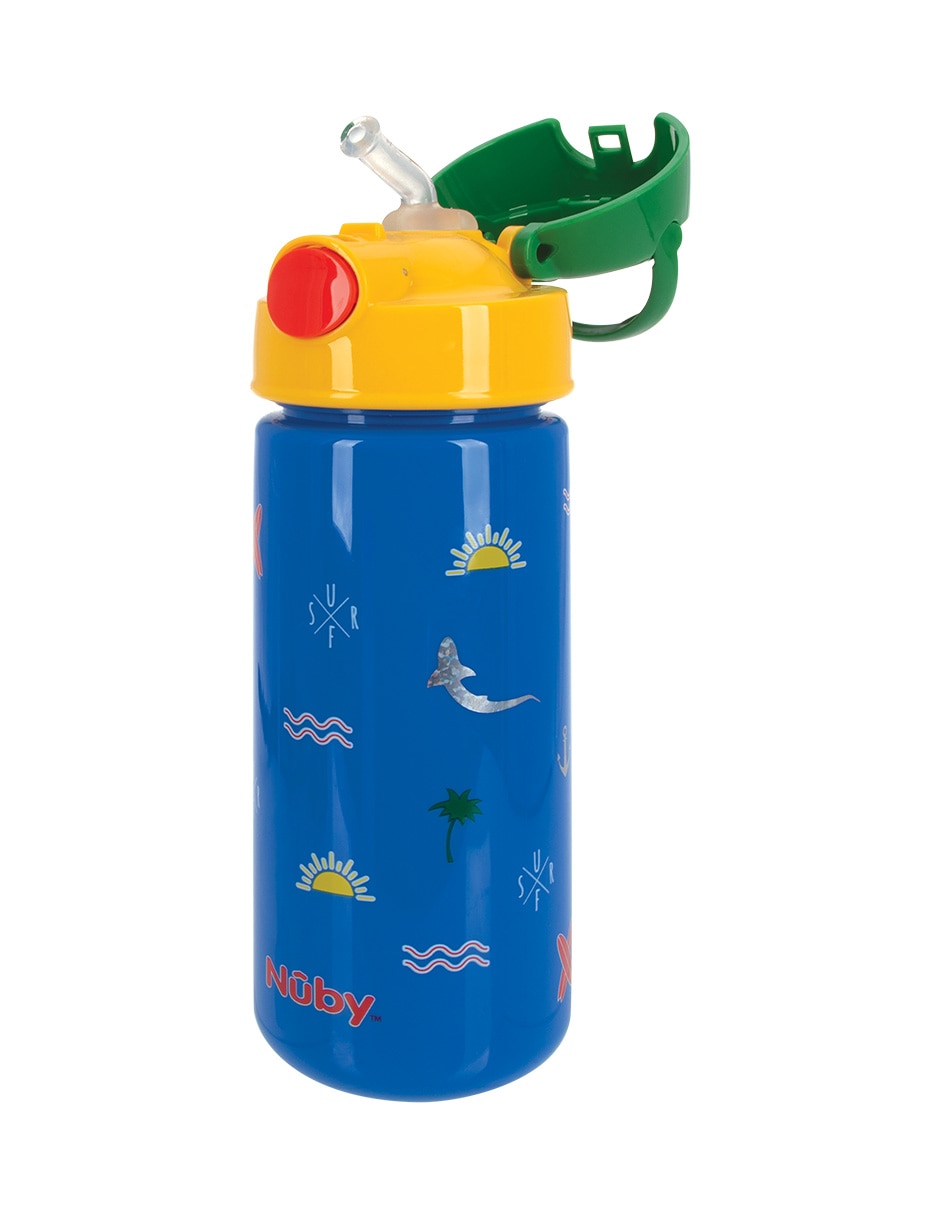 BOTELLA DE AGUA NUBY INF, AZUL MARINO