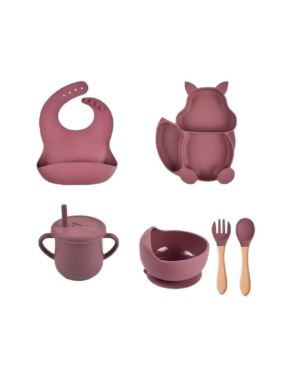 Set alimentación de silicona 6 piezas Set alimentación de silicona 6 piezas