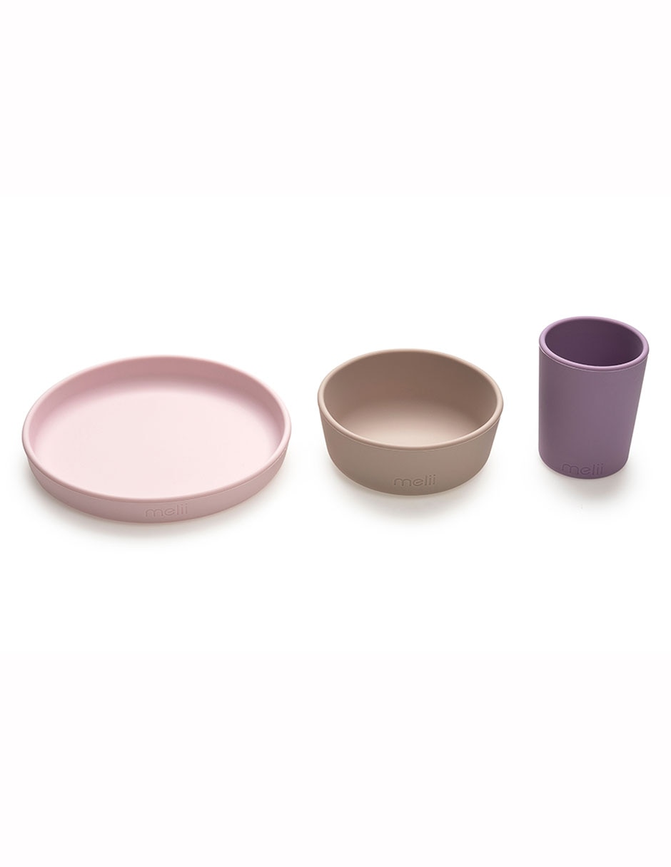 Set alimentación de silicona 3 piezas