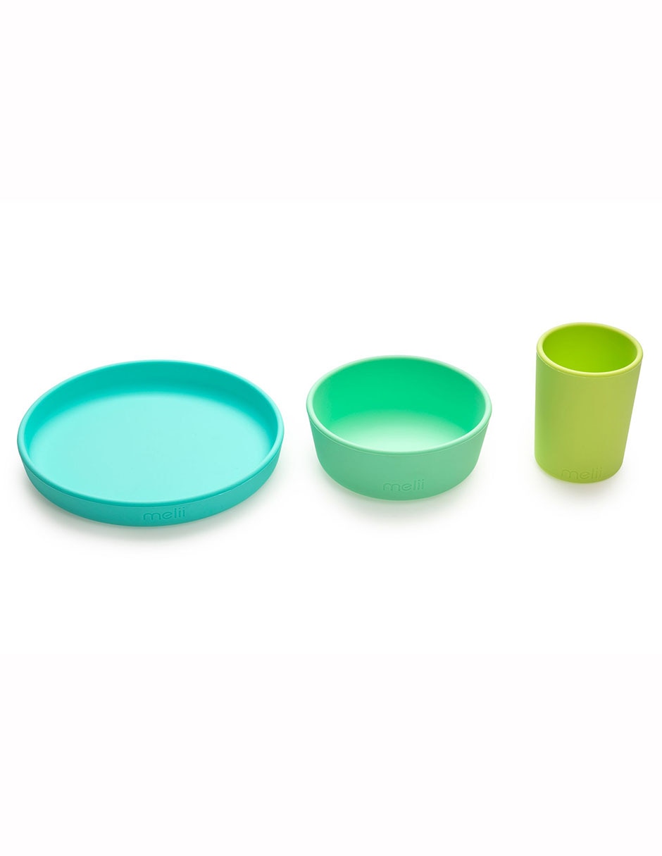 Set alimentación de silicona 3 piezas
