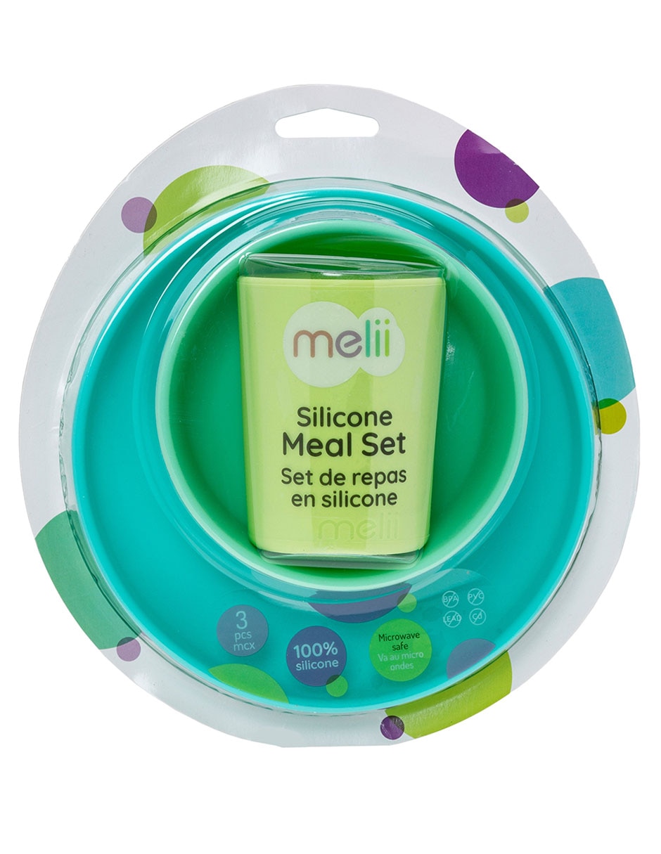 Set alimentación de silicona 3 piezas 3