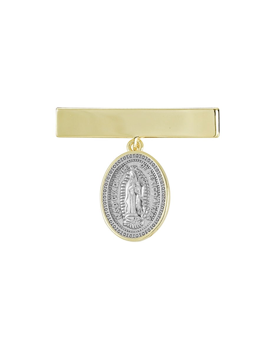 Pin de Virgen de Guadalupe Celebración de plata P925