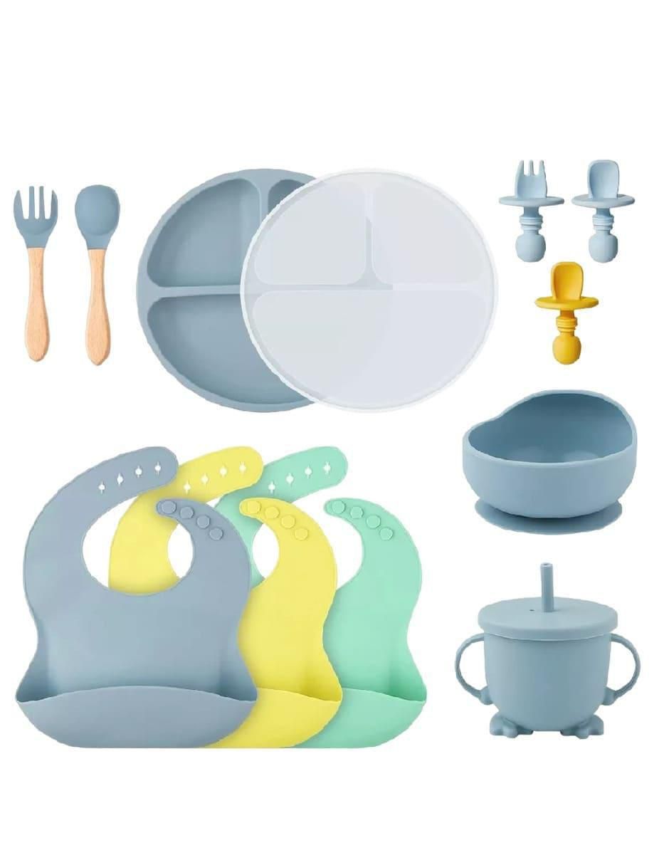 Set alimentación de silicona 12 piezas