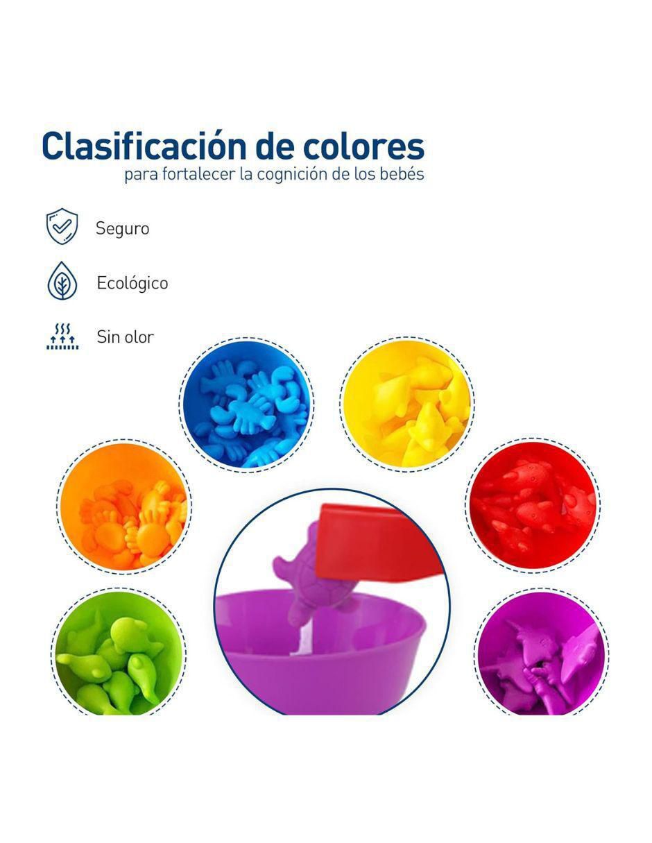 Juguete De Clasificación De Colores juego didáctico infantil unisex 5