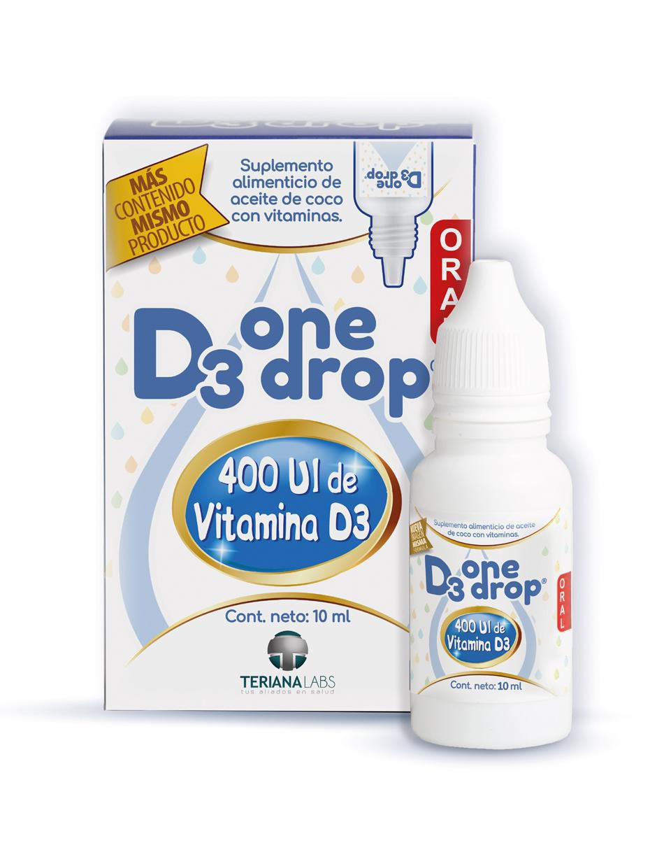 Vitamina D3 suplemento alimenticio líquido