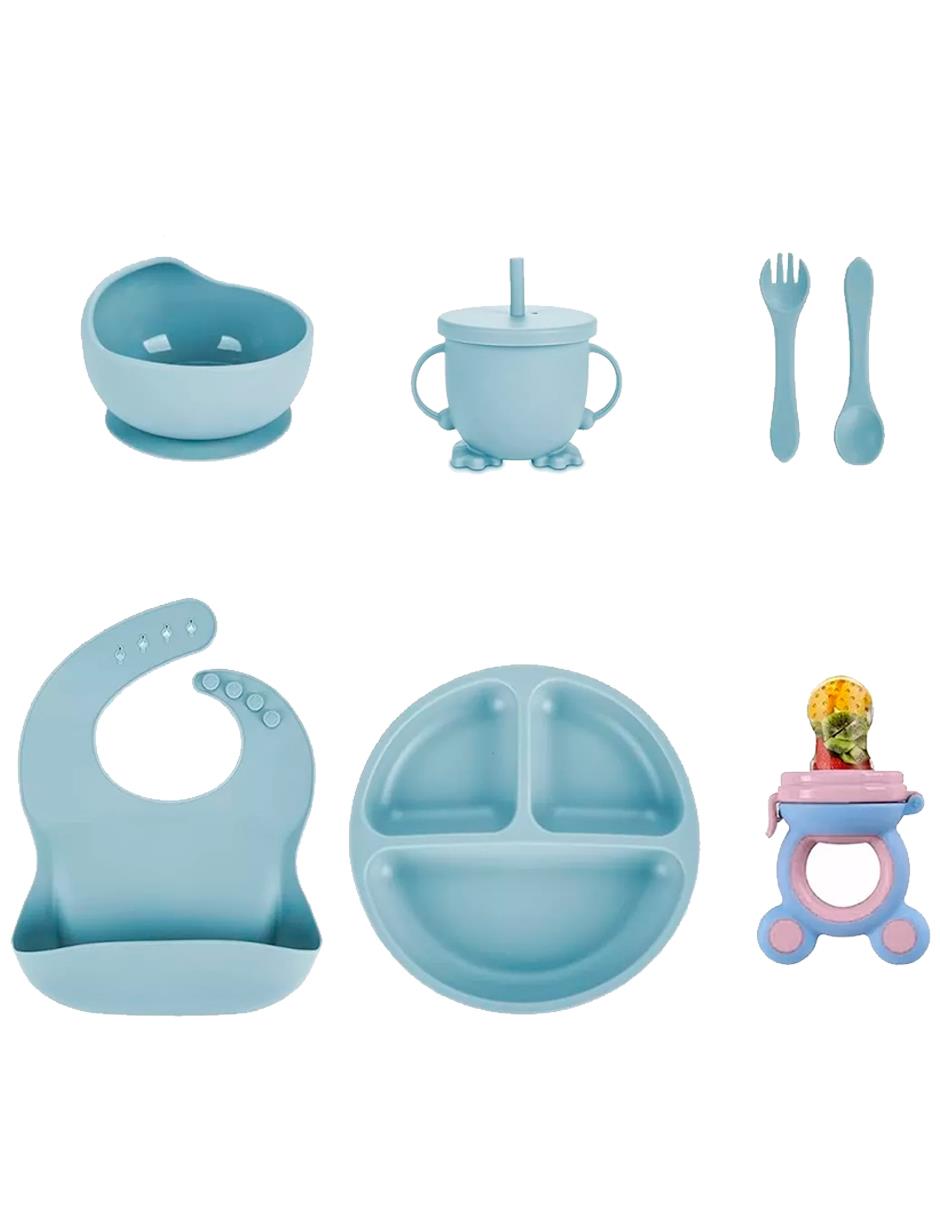 Set alimentación de silicona 7 piezas