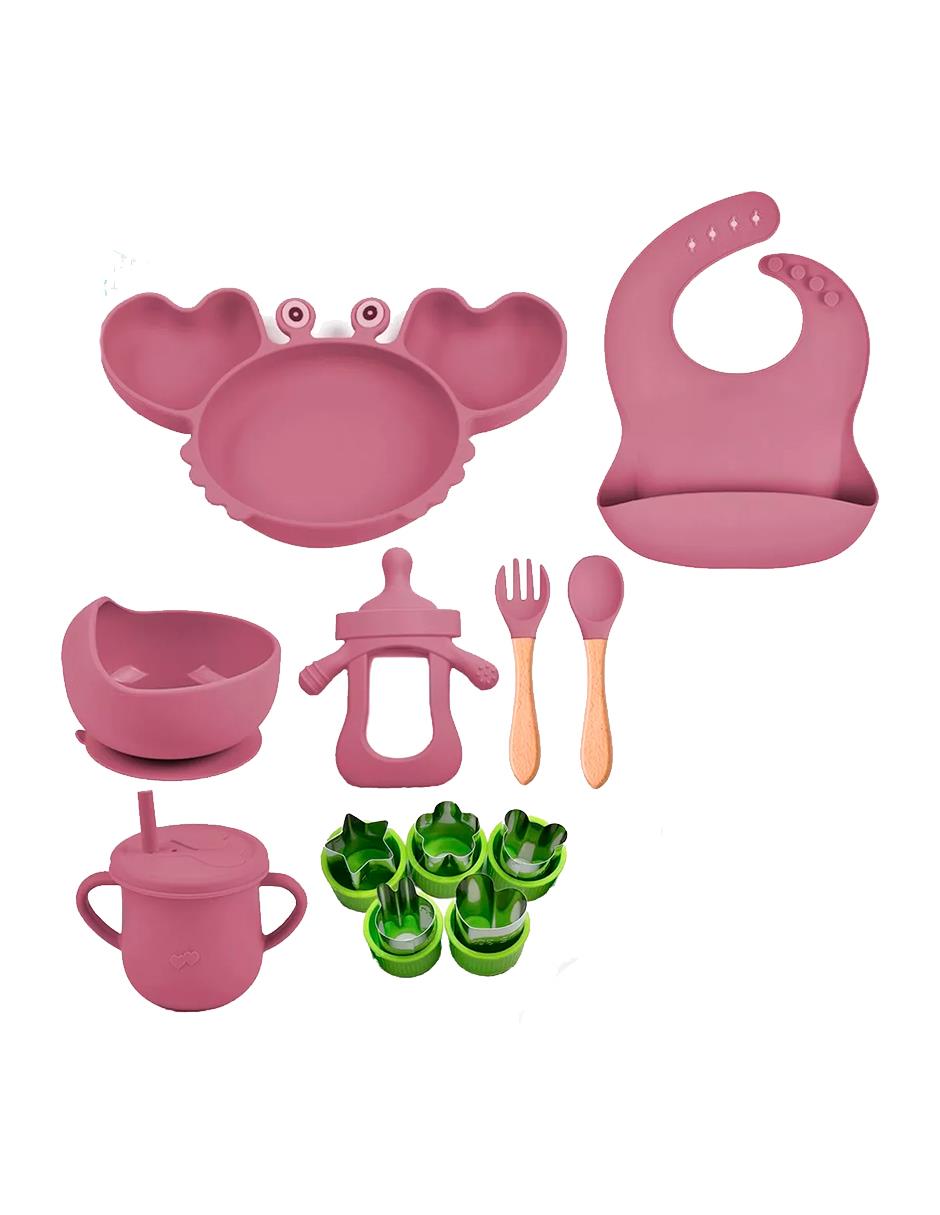 Set alimentación de silicona 12 piezas