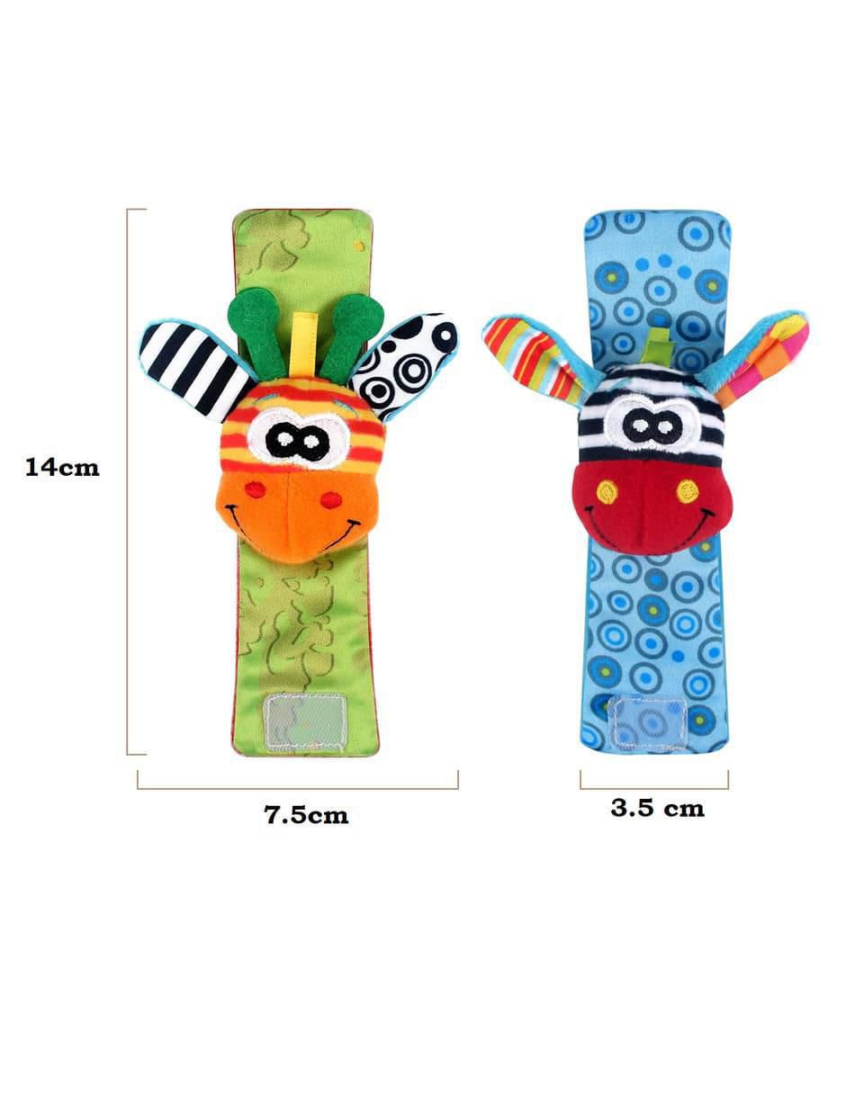 Juguete portátil set calcetines y pulseras sonajero 5