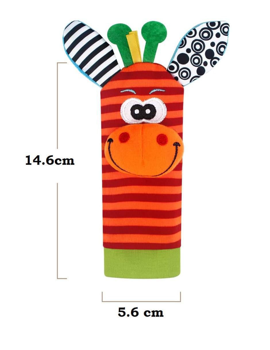 Juguete portátil set calcetines y pulseras sonajero 6